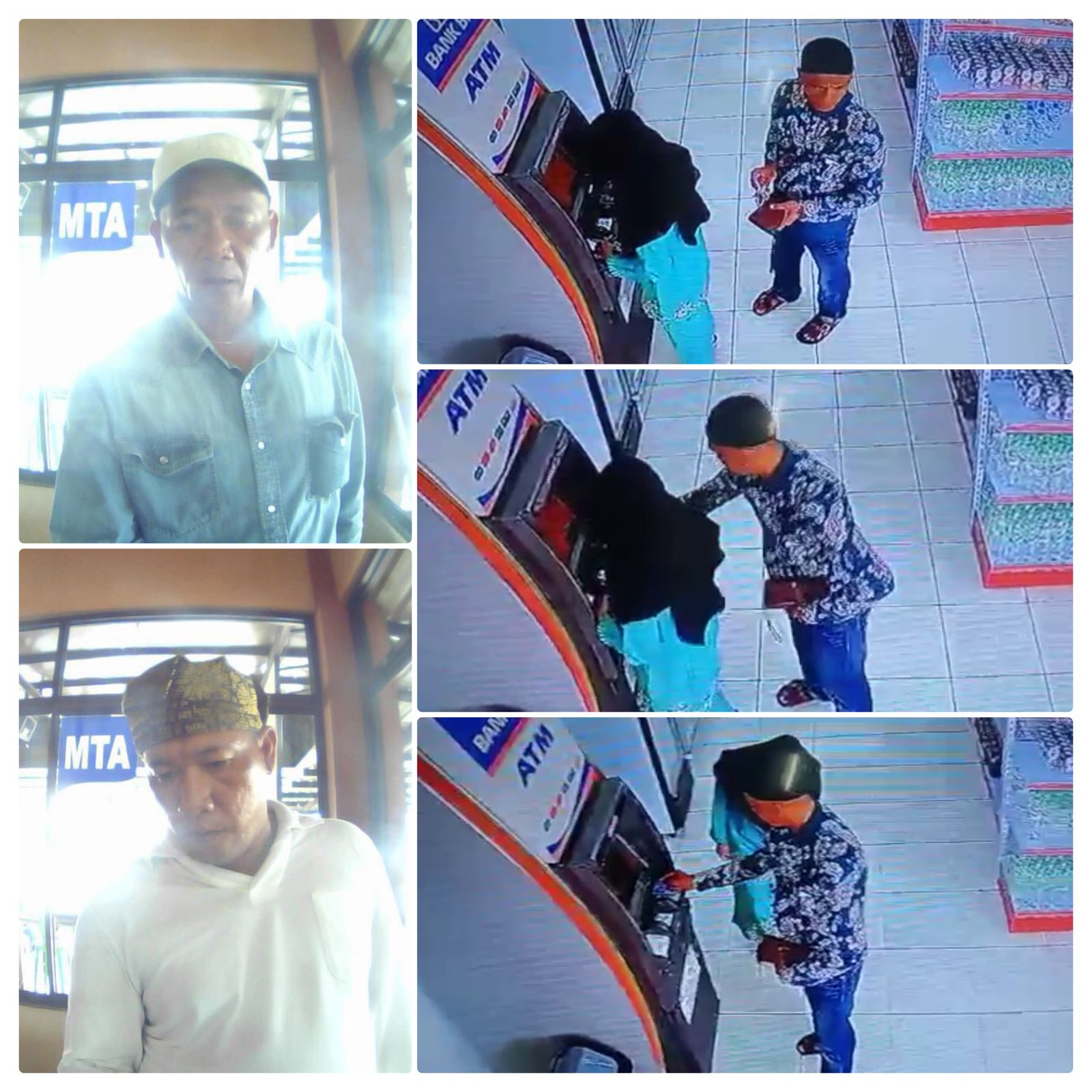 Aksinya Terekam CCTV, Dua Residivis Ganjal ATM Ditangkap Tim Jatanras Polda Riau