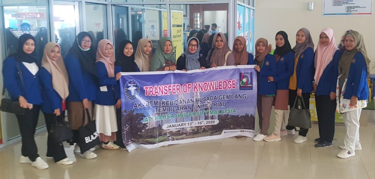 AKBID Husada Gemilang Tembilahan Ikuti Transfer of Knowledge di Malaysia