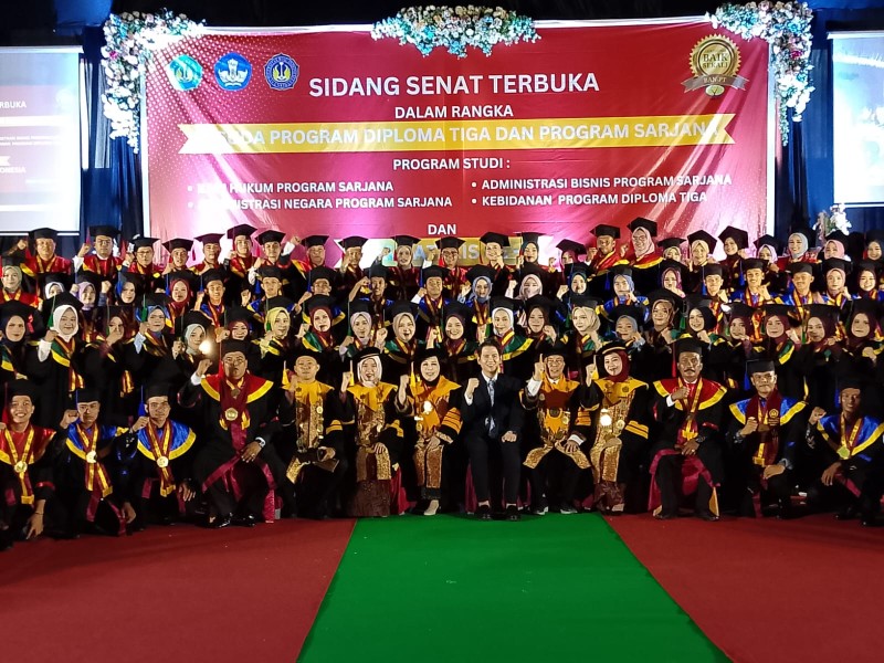 Dies Natalis Ke-2, UNRIDA Inhu Menggelar Sidang Senat Terbuka Wisuda Program D3 dan Sarjana Sebanyak 137 Wisudawan
