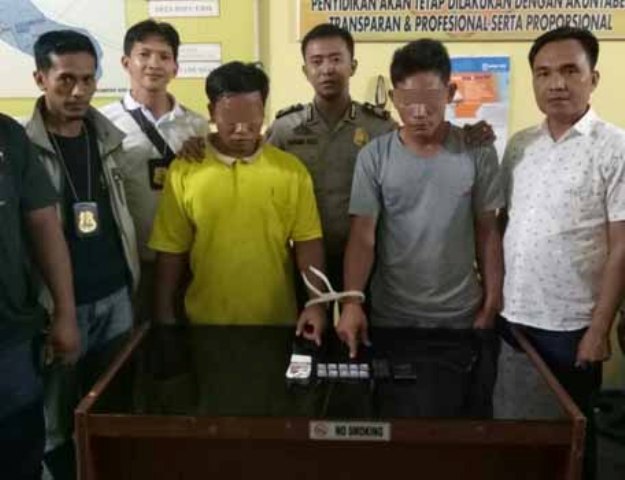 Pemasok Narkoba ke Kampung Dalam Diringkus di Kuok