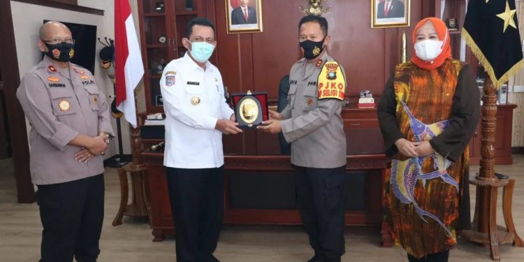 Gubenur dan Wakil Gubernur Provinsi Kepri Berkunjung ke Polda Kepri