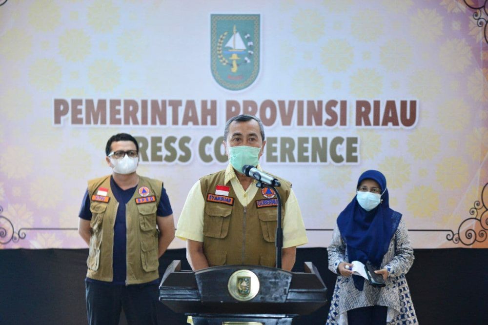 Covid 19 Meningkat, Gubernur Riau Minta Masyarakat Taati Prokes
