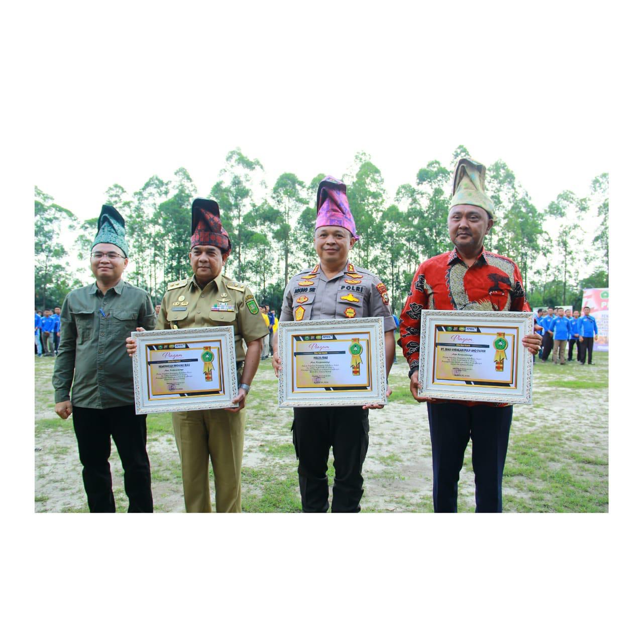 Polda Riau Gelar,  Pelatihan di Unilak untuk Relawan Karhutla