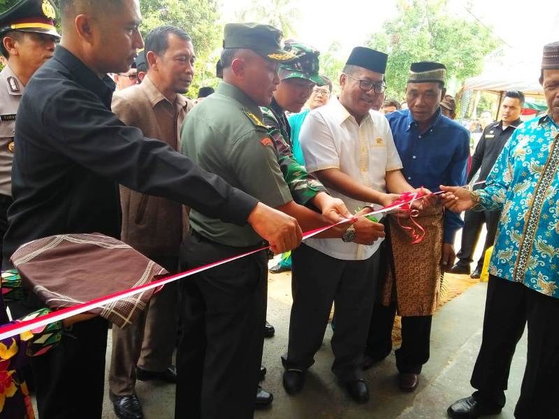 Warga RT 06 Kampung Baru Adakan Syukuran Pembangunan Posyandu Seruni