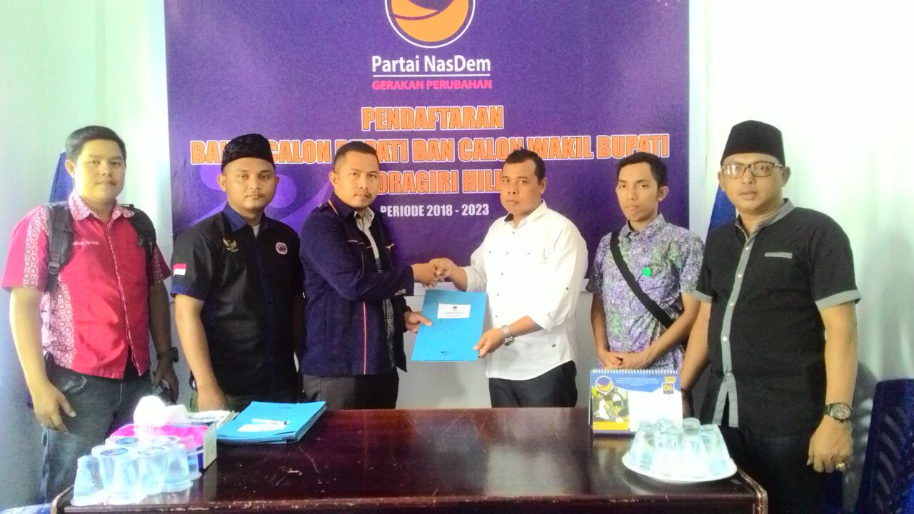 Julak Aqil Mendaftar di Partai NasDem