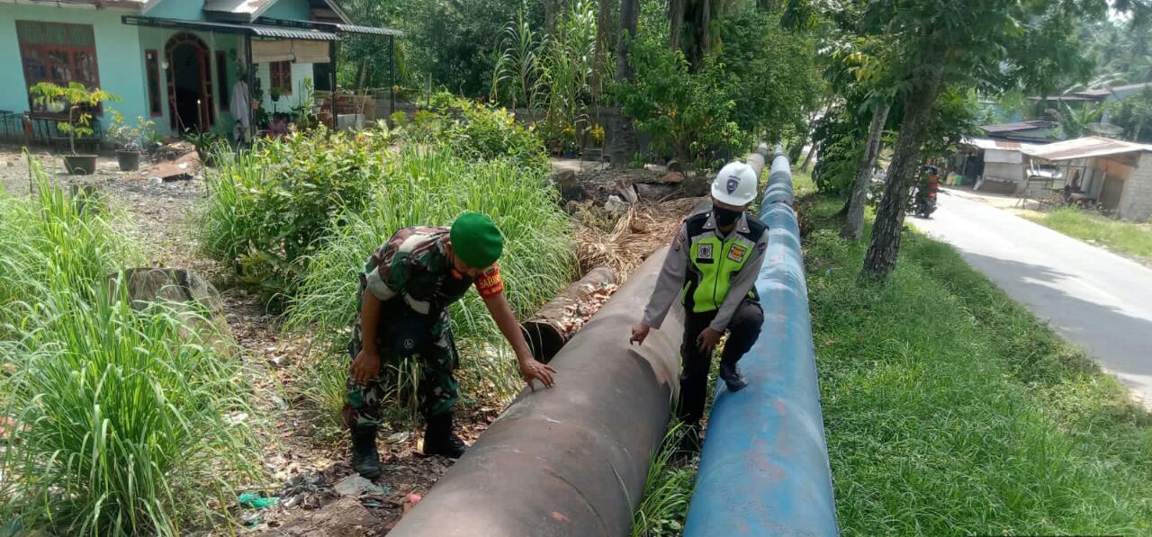 Serka Suandi Cek Keamanan Pipa PHR Jelang Lebaran
