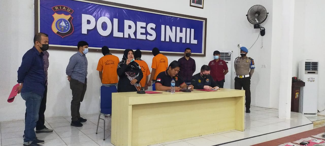 Polres Inhil Ungkap Kasus Curas di Speedboat