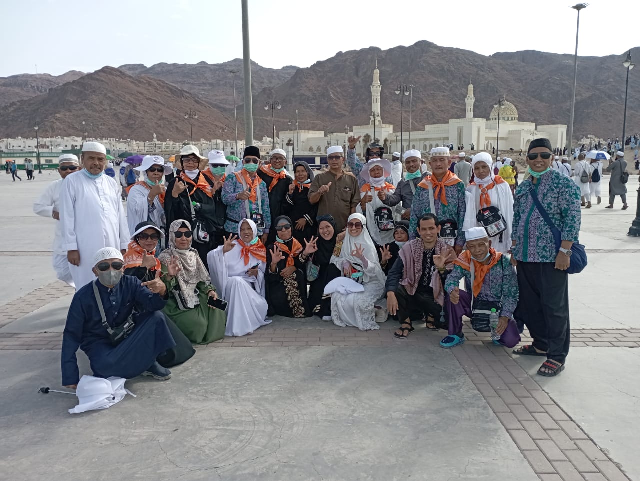 Sebelum Ke Tanah Air, Jamaah Haji Bengkalis Ziara Ke Gunung Uhud