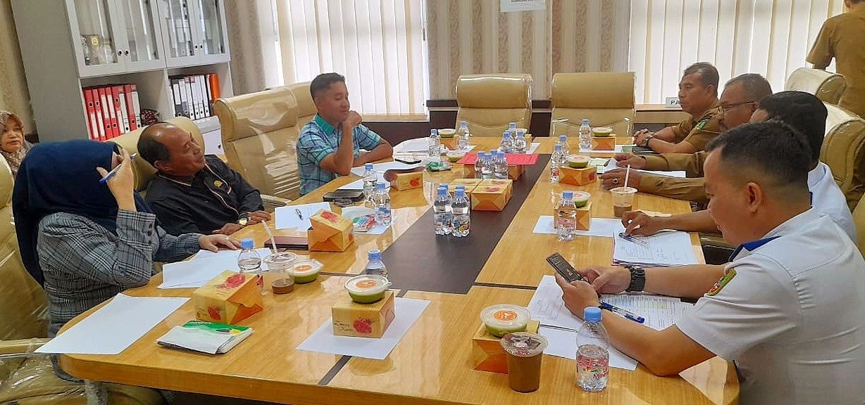 Komis C DPRD Rohil Gelar Rapat RDP Dengan Mitra OPD Terkait Progres Rencana Kerja