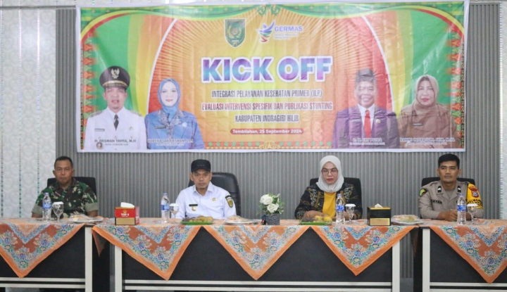 Pemkab Inhil Luncurkan Program Integrasi Layanan Kesehatan Primer dan Evaluasi Stunting