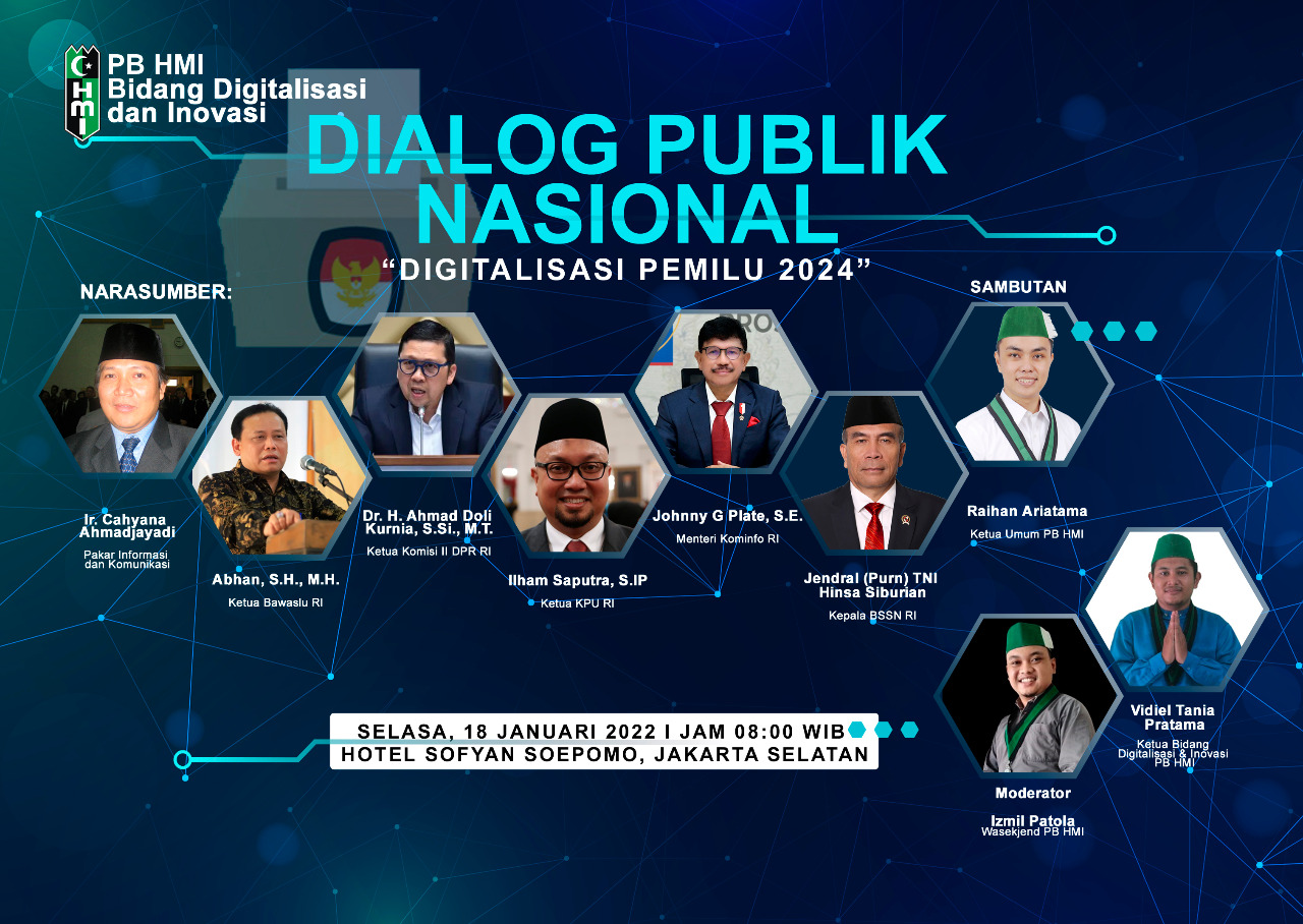 Dialog Publik Nasional ''Digitalisasi Pemilu 2024'