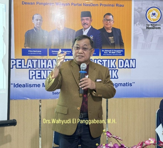 Wahyudi El Panggabean: Kejujuran, Modal Utama Wartawan Profesional