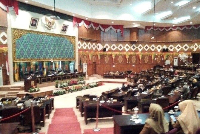 DPRD Provinsi Riau Tunda Sidang MoU KUA-PPAS APBD 2020