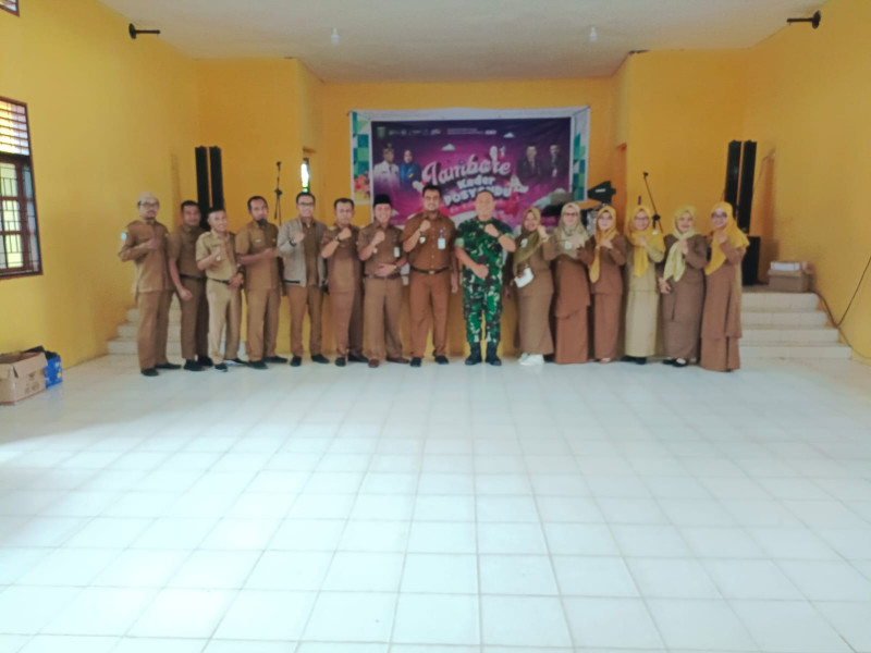 Jambore Kader Posyandu Sempena HKN Dihadiri Oleh Danramil 02 BK