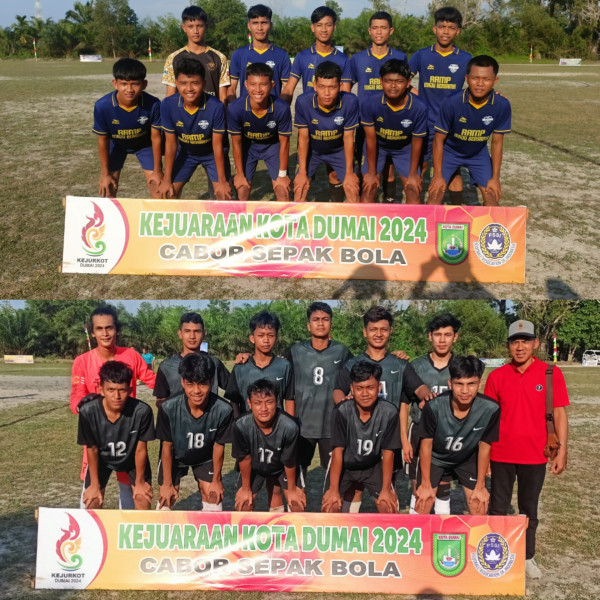 Kejurkot Sepakbola, Dumai Timur dan Sungai Sembilan Berbagi Angka