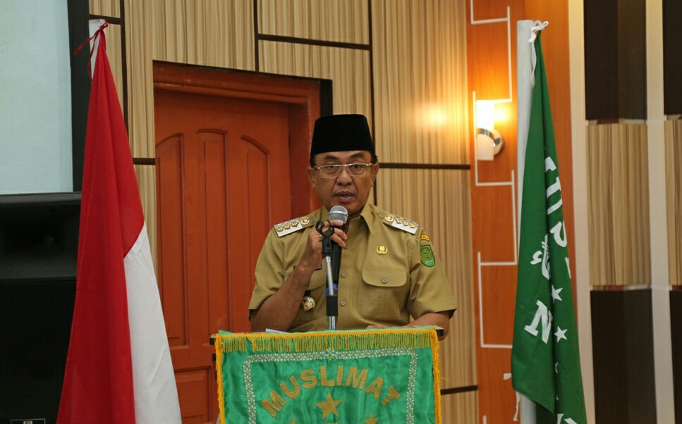 Bupati Wardan Buka Pelatihan Daiyah Muslimat NU Inhil