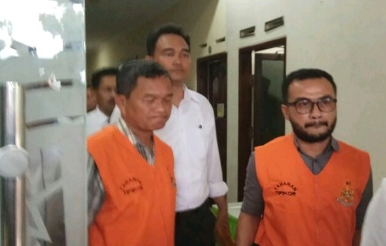 Dua Tersangka Korupsi Dishut Kampar Rp3,2 M Ditahan