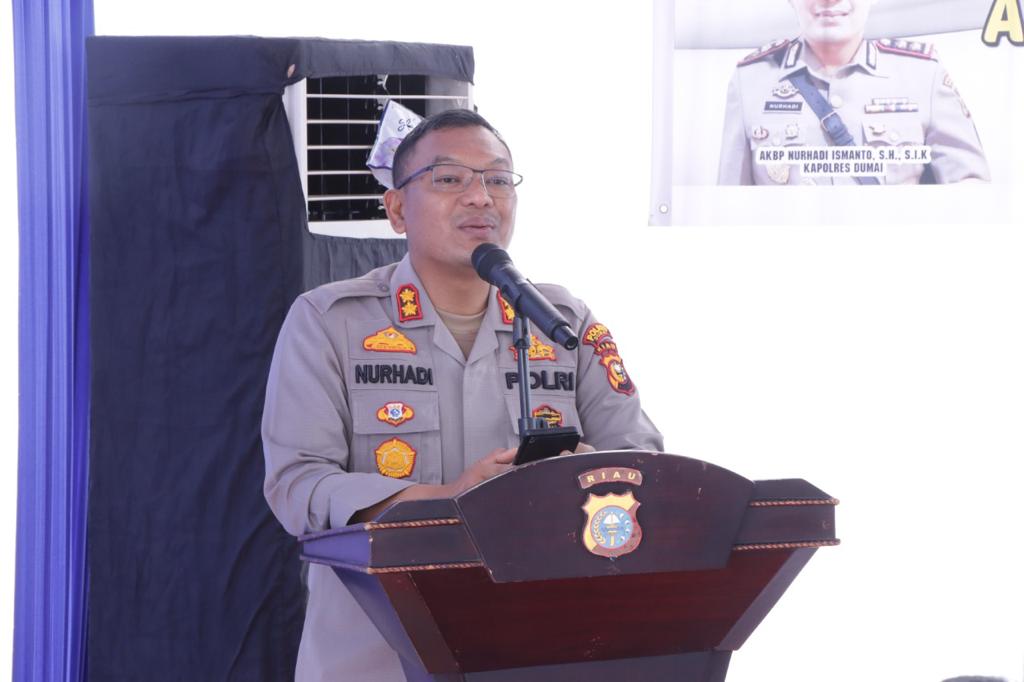 Kapolres Terima Aduan Soal Kenakalan Remaja saat Jumat Curhat di Lubuk Gaung