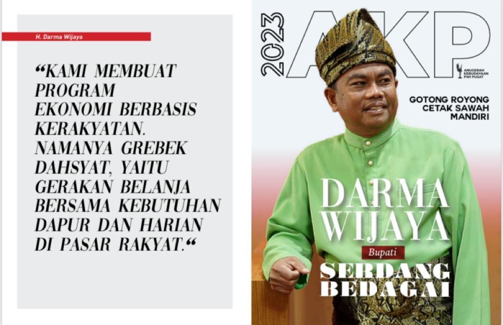 Bang Wiwik Dorong Gerakan Cetak Sawah Mandiri di Serdang Bedagai, Kini Penghasil Beras Utama di Sumut