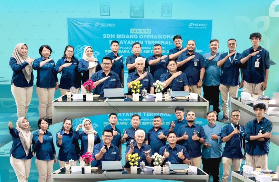 PT Pelindo Regional 1 Pekanbaru Ikuti Training Operasional Terminal