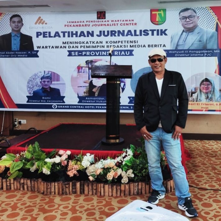 Direktur PJC Bengkalis Dukung Usulan FW RPG Ke Pemkab Bengkalis, Terkait Penambahan Anggaran Publikasi Media