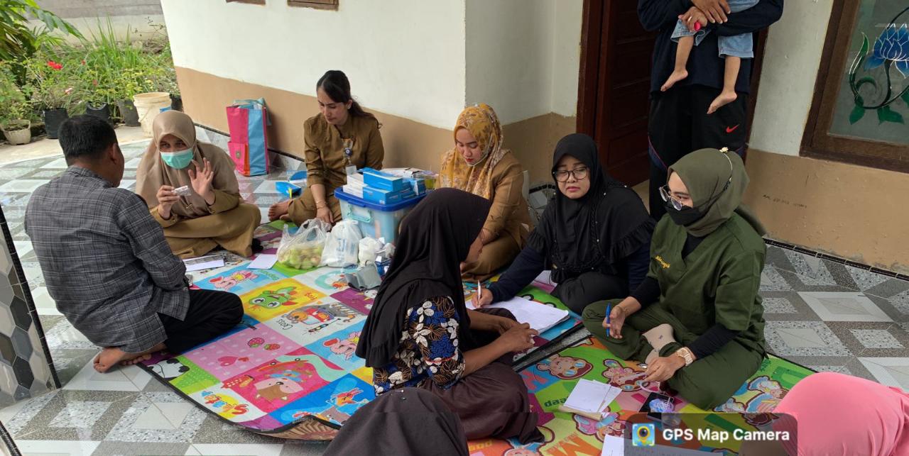 Babinsa Dampingi Kegiatan Posyandu