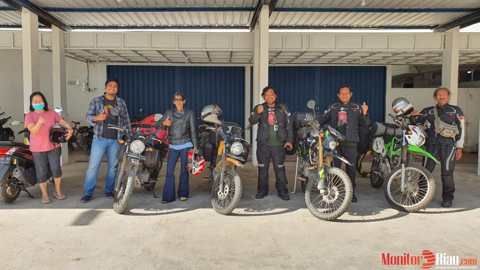 Usai Menjelajah Sumatera, Tim JKW-PWI Bersiap Menyeberang Ke Kalimantan