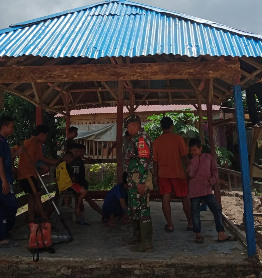 Sertu Sareh Himbau Masyarakat Untuk Terus Jaga Keamanan