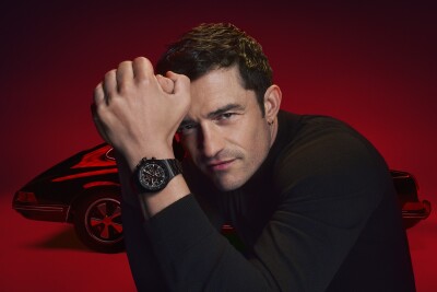 Hollywood Meets the Art of Design and Engineering: Orlando Bloom Presents Porsche Design Timepieces and Eyewear