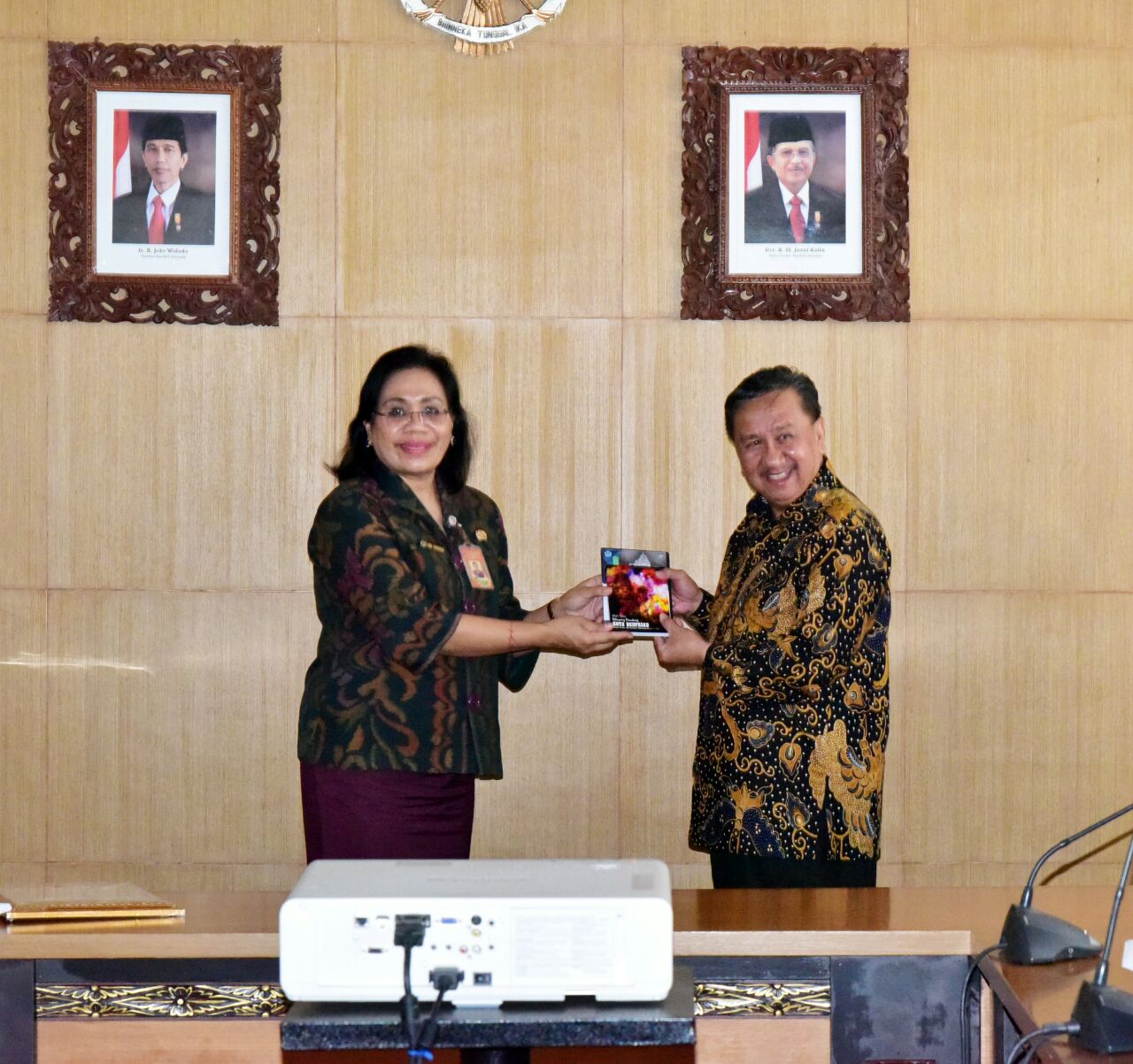 Wabup Bawa KPA Inhil Kunjungi KPA Kota Denpasar