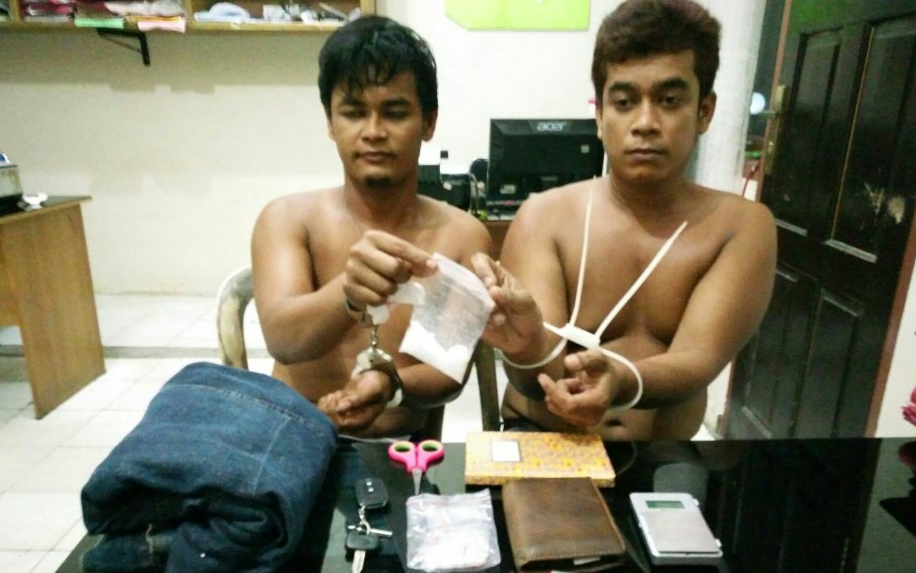Diduga Edarkan Sabu, Dua Pemuda di Kampar Diboyong ke Mapolres