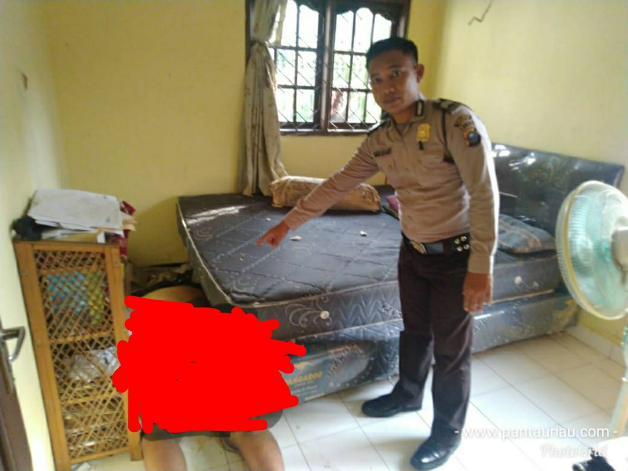 Geger! Mayat Pria di Duri Ditemukan dalam Posisi Telungkup