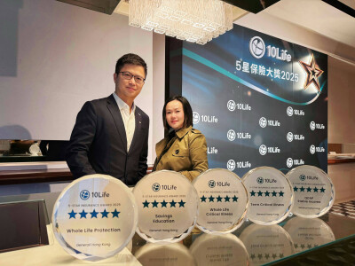 Generali Hong Kong Memenangkan Banyak Penghargaan di 10Life 5-Star Insurance Awards 2025