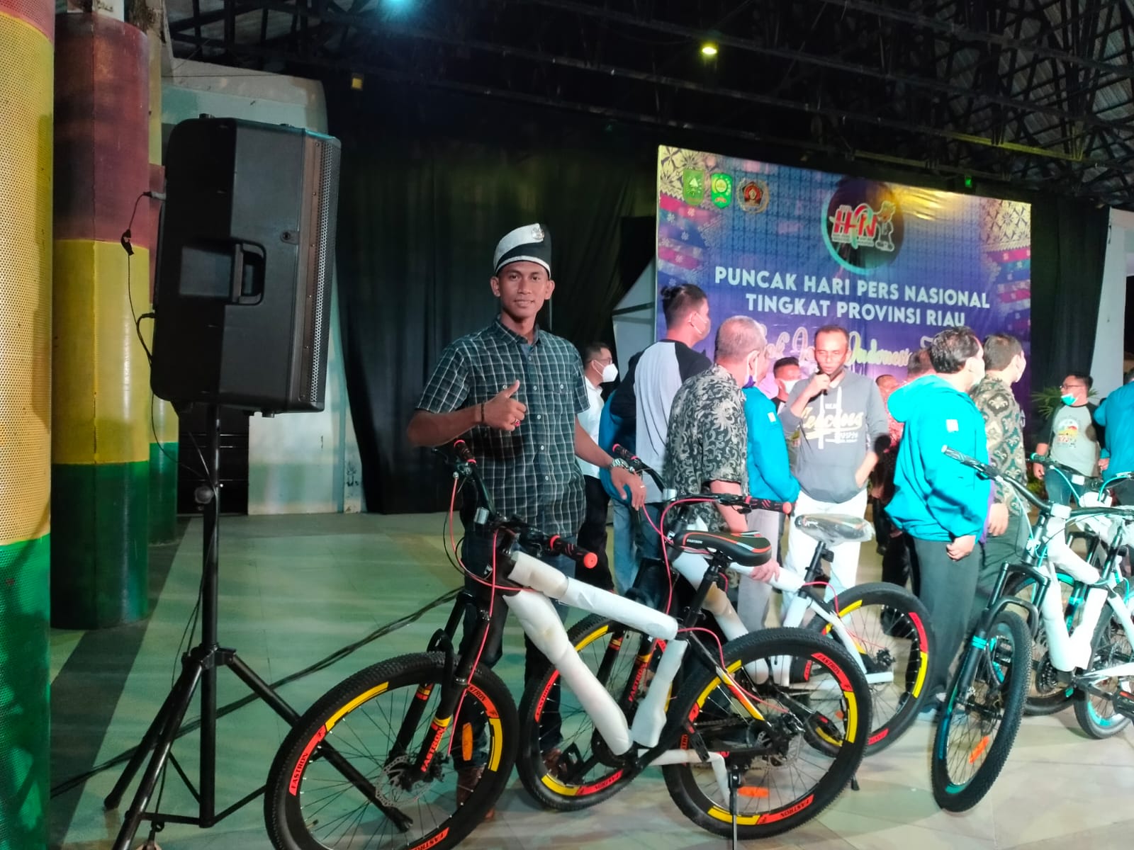 Harisep Anggota Muda PWI Kampar Sabet Juara Satu Antar Wartawan PWI Se-Riau