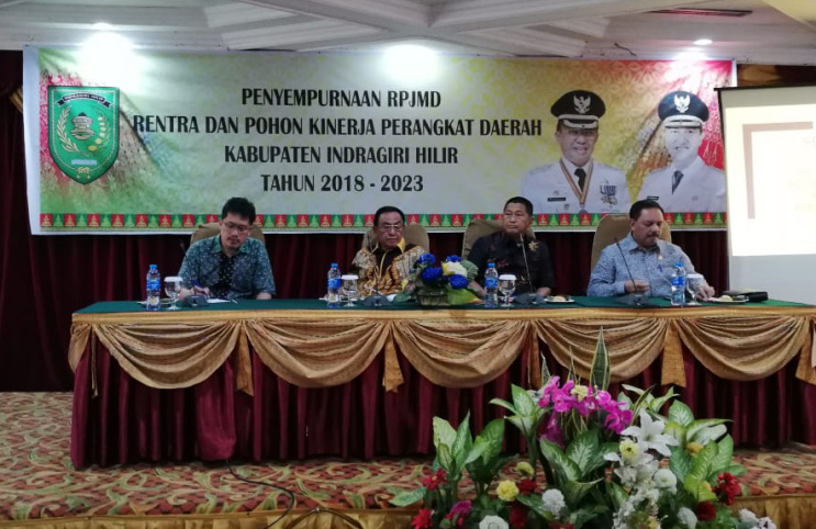 Bupati Inhil: Penyempurnaan RPJMD Renstra dan Pohon Kinerja Perangkat Daerah 2018-2023