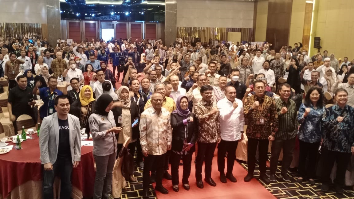 Menkominfo Johnny Optimis Industri Media Massa Berpeluang Menyumbang Pertumbuhan Ekonomi Nasional