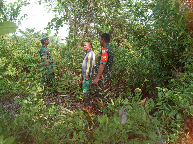 Serda Khairullah Sinaga Laksanakan Patroli
