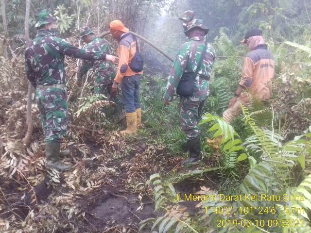 Sumber Air Minim, Tim Satgas Buat Embung di Kelurahan Ratu Sima