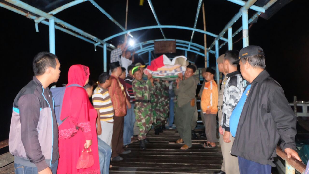 Jasad Serda Musaini Sudah Tiba di Tembilahan