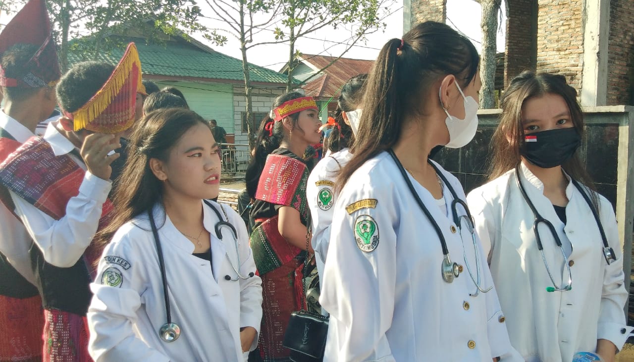 Meriahkan HUT RI Ke- 77 Pemerintah Kecamatan Palika Gelar Karnaval