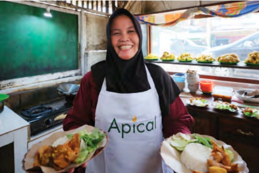 Apical Dorong Pertumbuhan UMKM Lewat Pendampingan Usaha Kuliner Lokal