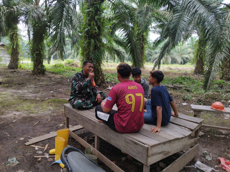 Komsos Serda Miftah dan Warga Binaannya