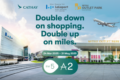 Cathay expands lifestyle offerings in Southeast Asia with Mitsui Mall Group partnership in Malaysia