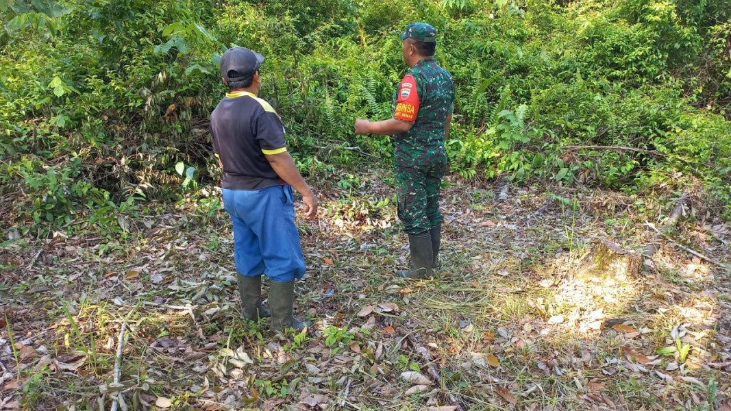 Serda Roni Sandra Berikan Sosialisasi Pencegahan Karhutla