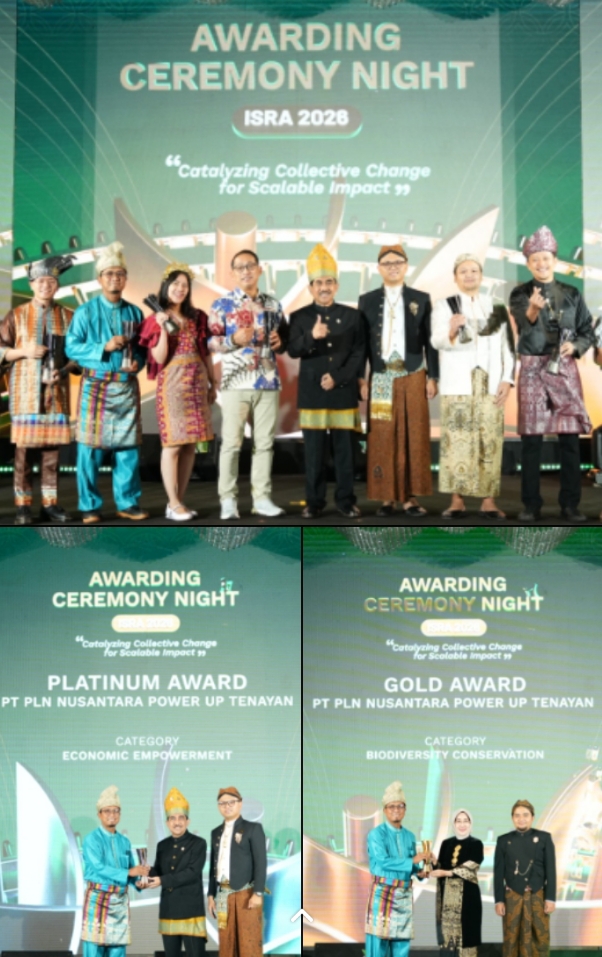 Kemerdekaan Indonesia, PLN Nusantara Power UP Tenayan Raih Dua Penghargaan di ISRA 2026