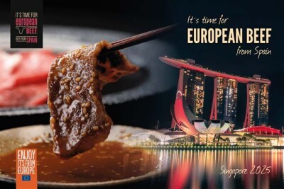 European beef will continue to play aleading role in Singapore in the coming months of 2025