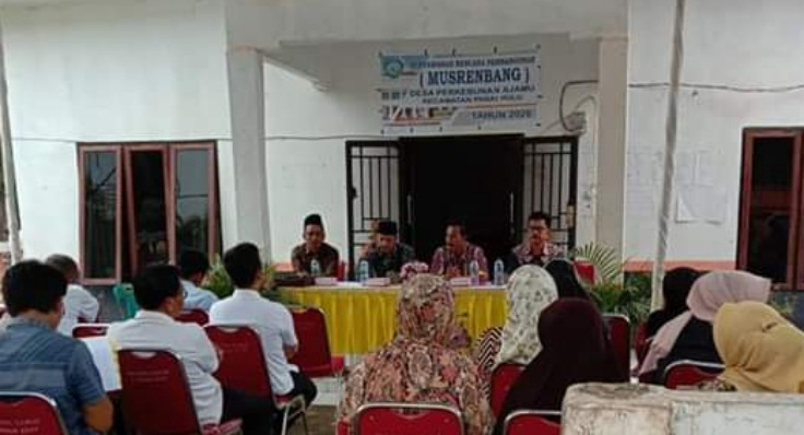 Camat Panai Hulu: Butuh Dukungan Semua Pihak untuk Melakukan Pembangunan Dusun