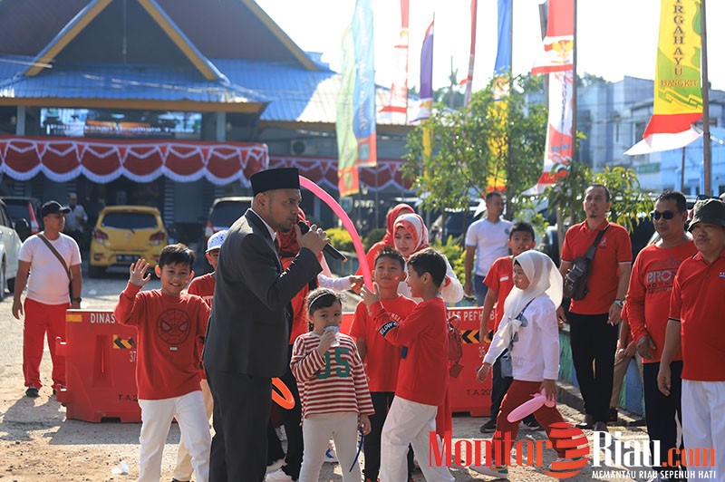 Dishub Dumai Gelar Jalan Sehat hingga Lomba Permainan Rakyat