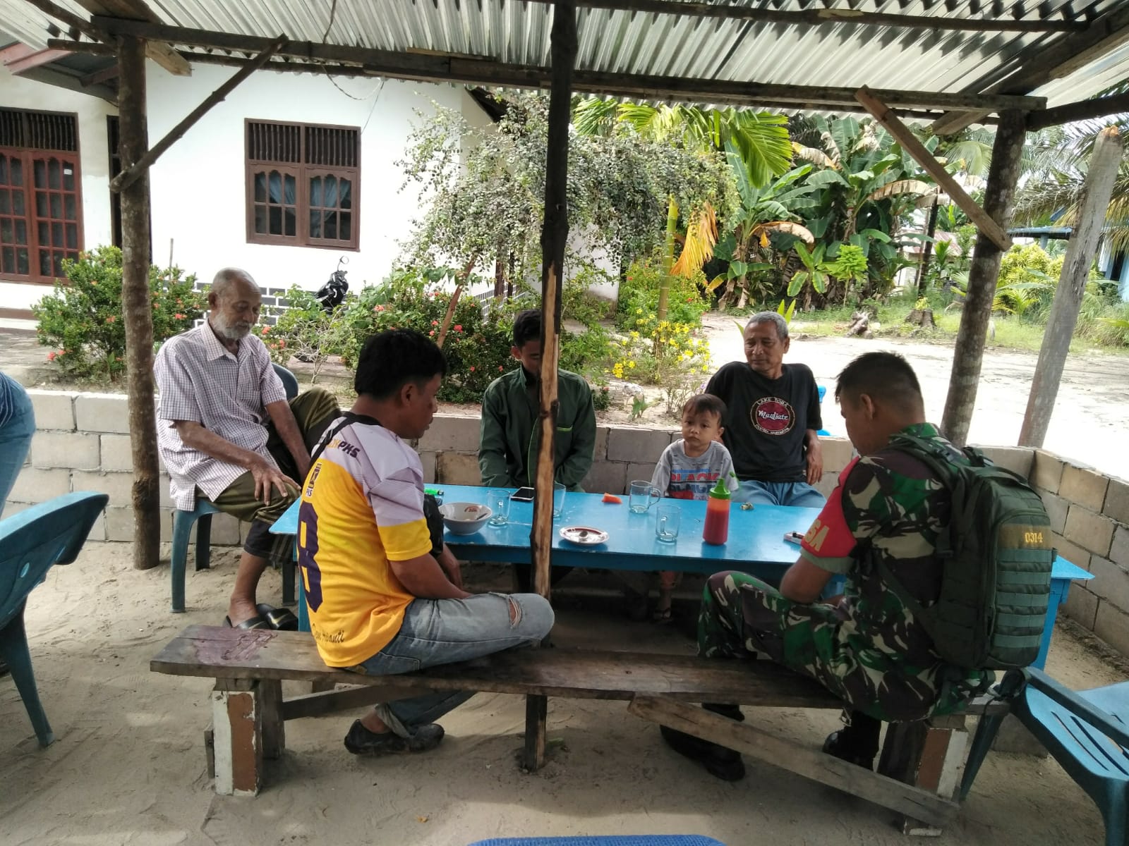 Kopda M Togatorop Laksanakan Giat Sosialisasi Keamanan