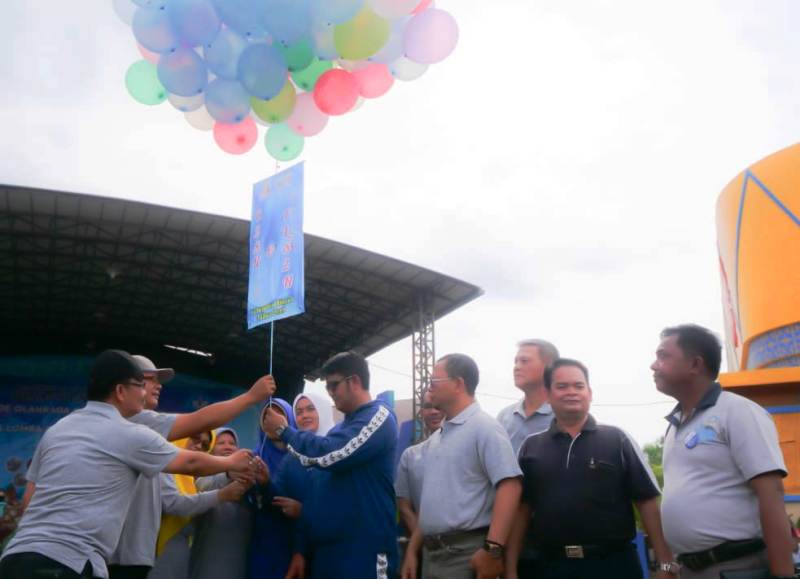 Bupati Buka O2SN dan FLS2N SD, SMP Se Kabupaten Bintan Tahun 2019